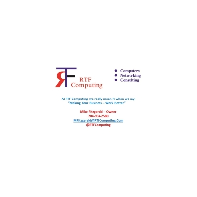 RTF Computing | Computer and IT Services